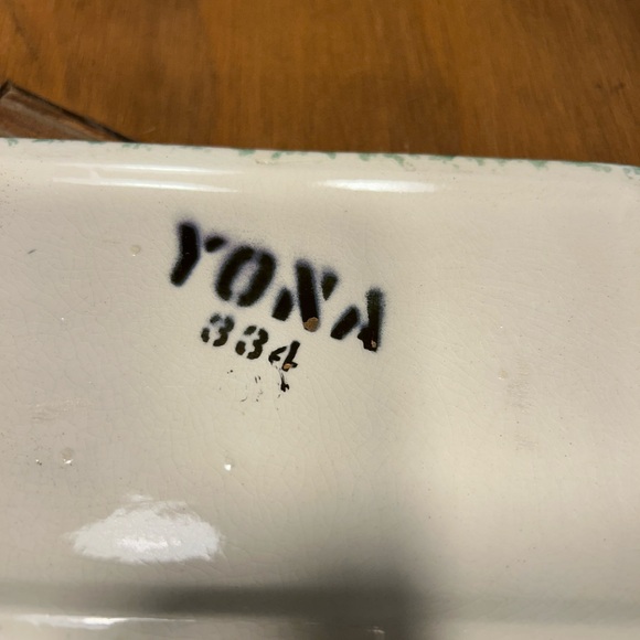 YONA California Ceramic MCM Cigarette/Trinket Box Green Gold Glaze Vintage - Picture 6 of 9